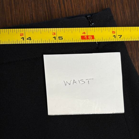 Escada Black Skirt Suit Lace Trim Size 44 EU 12 US - Picture 14 of 16